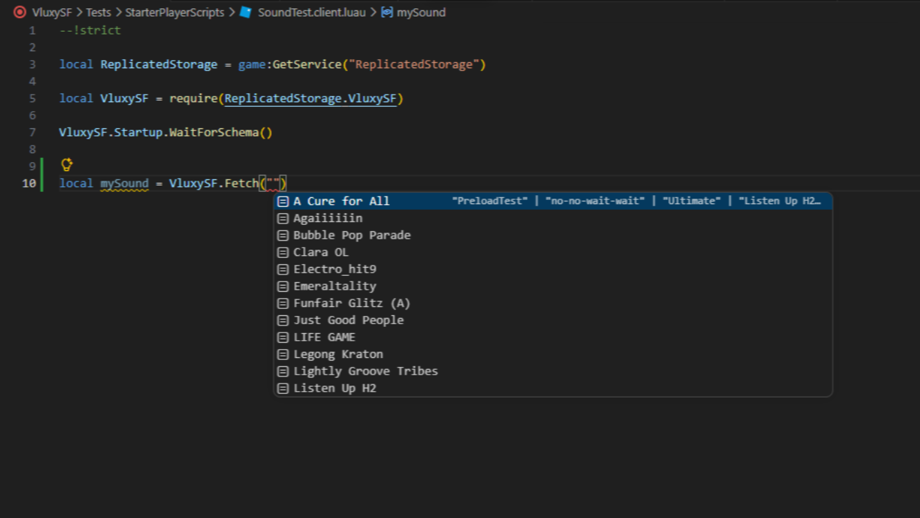 Extension Use Example
